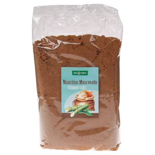 BIO NEBIO Muscovado prírodný trstinový cukor 1000 g