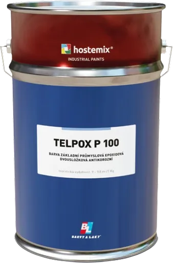 BARVY A LAKY TELURIA TELPOX P100 - základná epoxidová dvojzložková farba 8,5 kg miešanie - polomat