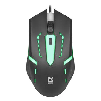 Defender Hit MB-601 Myš drôtová, čierna, 1200DPI