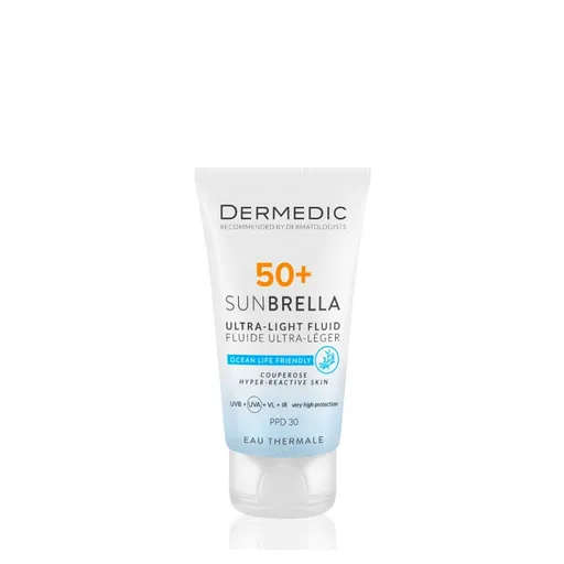 DERMEDIC Sunbrella Emulzia kuperózna a hyperreaktívna pleť SPF50+ 40 ml