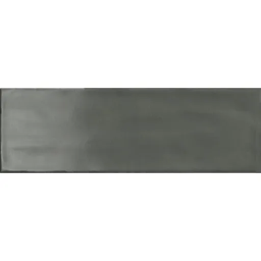 Obklad Ragno Brick glossy anthracite 10x30 cm lesk BGR4JG