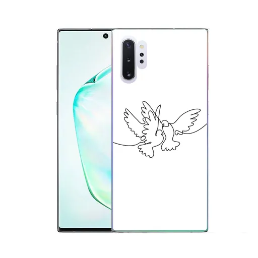 MY ART Ochranný kryt Samsung Galaxy Note 10 Plus DOVE (031)