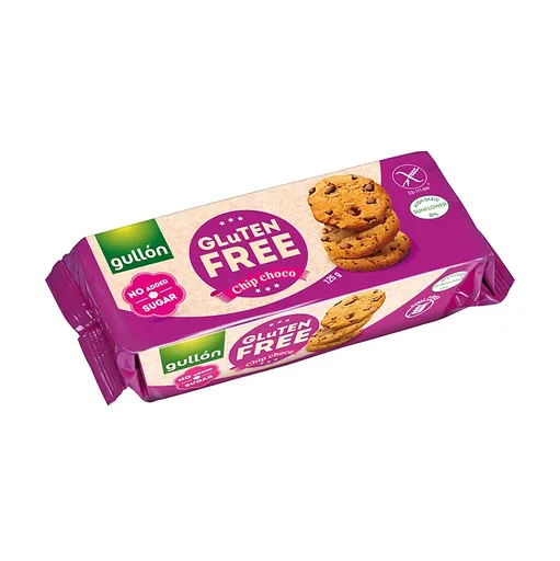 GULLÓN Chip choco sušienky s kúskami tmavej čokolády bez lepku 125 g