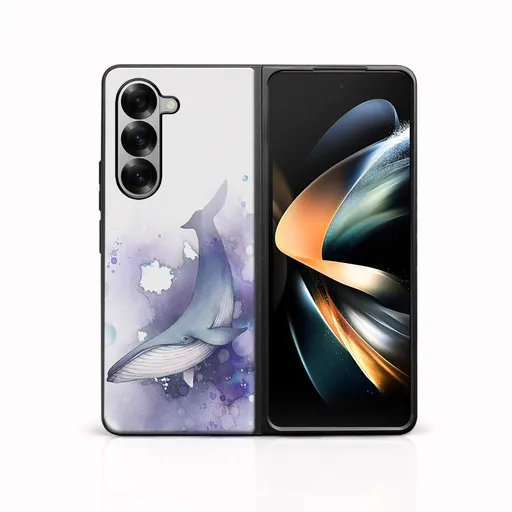 MY ART Ochranný kryt pre Samsung Galaxy Z Fold6 5G WHALE (242)