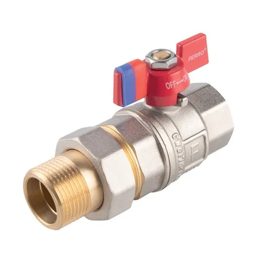 Guľový Kohút Novaservis 1/2" mosadz KFPS1