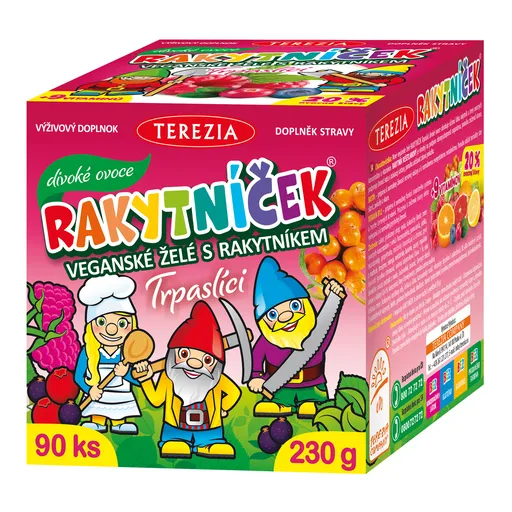 Terezia Company Rakytníček vegánskej želé Divoké Ovocie 90 ks