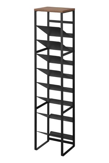 Stojan na fľaše s vrchnákom Yamazaki Tower 88,5 cm čierna farba