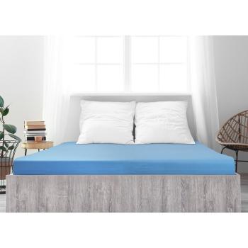 4Home jersey prestieradlo Ideál nebesky modrá, 140 x 200 cm