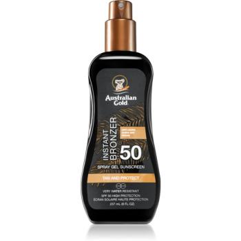 Australian Gold Spray Gel Sunscreen With Instant Bronzer bronzujúci sprej SPF 50 237 ml