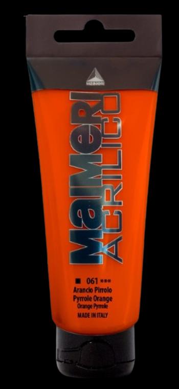 MAIMERI ACRILICO - Akrylové farby 061 - pyrrole orange, 0,075 L