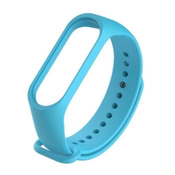 BStrap Silicone remienok na Xiaomi Mi Band 3/4, blue (SXI006C02)