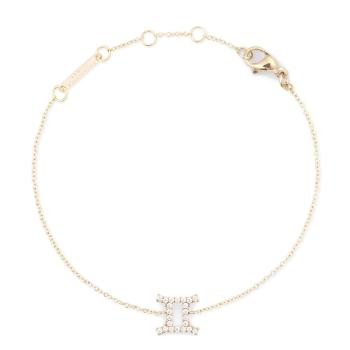 Daniel Wellington Pozlátený retiazkový náramok znamenia Blíženci Crystal Zodiac DW00400909