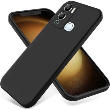 RUBBER Ochranný kryt pre Infinix Hot 12i čierny