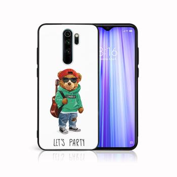 MY ART Silikónový obal Xiaomi Redmi Note 8 Pro BEAR (008)