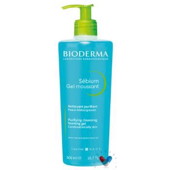 Bioderma Sébium Gel Moussant 500 ml