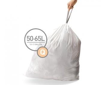 Vrecká do odpadkového koša 50-65 l Simplehuman zaťahovacie 20 ks SHCW0176