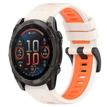 SPORTY Vymeniteľný silikónový remienok Garmin Fenix 8 47mm STARLIGHT