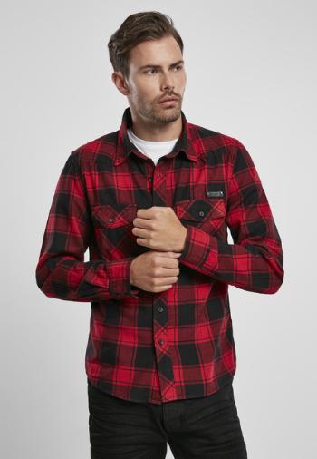 Brandit Checked Shirt red/black - S