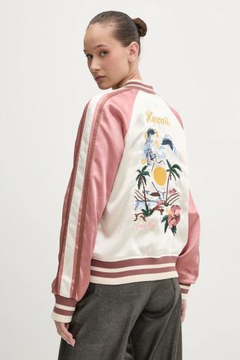 Bunda Superdry béžová farba, prechodná, W5011864A-3KU