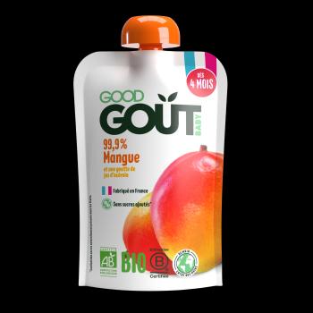 GOOD GOÛT BIO Kapsička ovocná Mango 120 g