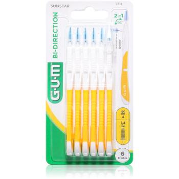 G.U.M Bi Direction Interdental Brush 2714 mezizubní kartáčky 1,4 mm 6 ks