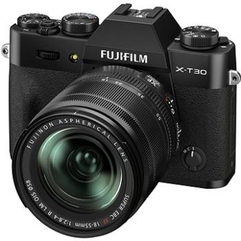 Fujifilm X-T30 II čierny + XF 18 – 55 mm (FTDFFUXT3054)