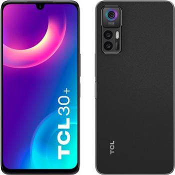 TCL 30+ 4/128 Techno Black (T676K-2ALCE112) + ZDARMA Predplatné SledovanieTV na 6 mesiacov - registrácia na www.sledovanietv.sk/tcl