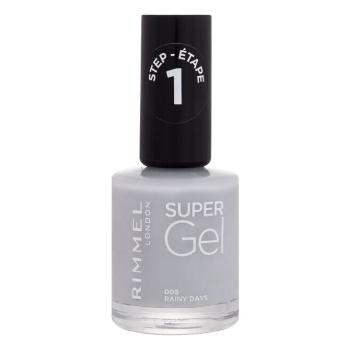 RIMMEL LONDON Super Gél lak na nechty Step1 005 Rainy Days 12 ml