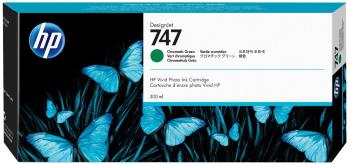 HP 747 P2V84A chromatická zelená (chromatic green) originálna cartridge