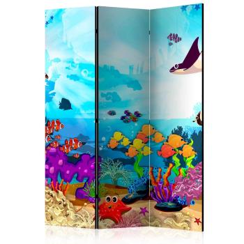 Paraván Underwater Fun Dekorhome 135x172 cm (3-dielny)