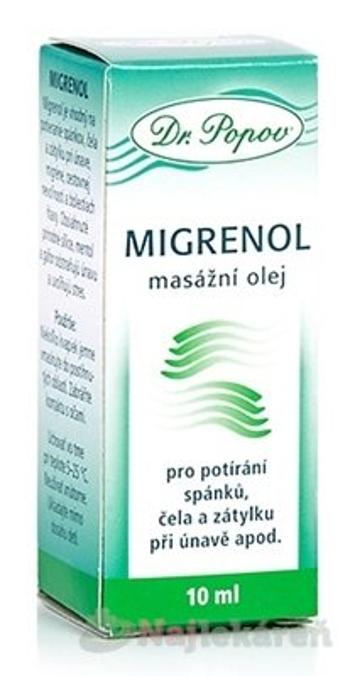 Dr. Popov MIGRENOL masážny olej 10 ml