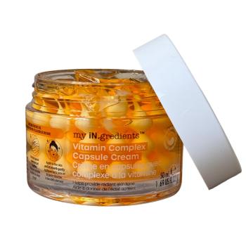 masqueBAR Rozjasňujúci krém s vitamínom C (Vitamín Complex Capsule Cream) 50 ml