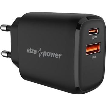 AlzaPower A100 Fast Charge 20 W čierna (APW-CCA100B)