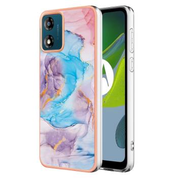 IMD MARBLE Ochranný kryt pre Motorola Moto E13 BLUE