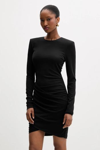 Šaty Just Cavalli čierna farba, mini, priliehavé, 79PAO932 J0253