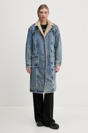 Rifľový kabát Guess Originals dámsky, prechodný, W5RG70 D4XY0