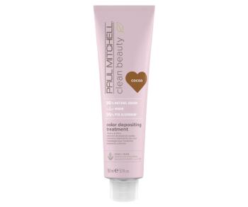 Paul Mitchell Tónovacia maska na vlasy Clean Beauty Cocoa (Color Depositing Treatment) 150 ml