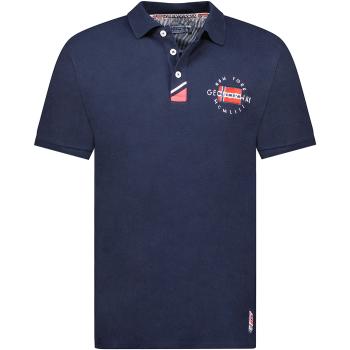 Geographical Norway  SY1358HGN-Navy  Polokošele s krátkym rukávom Námornícka modrá