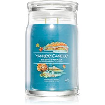 Yankee Candle Evening Riverwalk vonná sviečka Signature 567 g