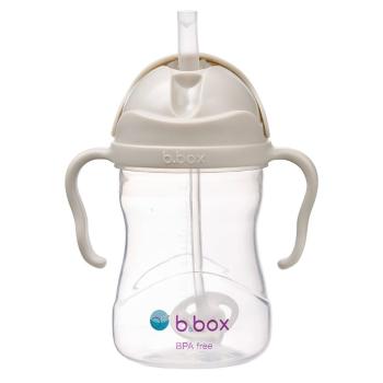 B.BOX Hrnček so slamkou béžový 240 ml