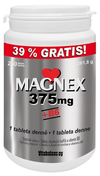 VITABALANS Magnex 375 mg + B6 250 tabliet