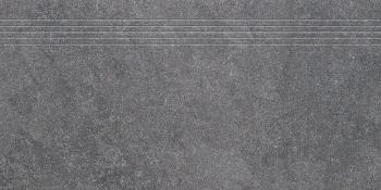 Schodovka Rako Kaamos čierna 40x80 cm mat DCP84588.1