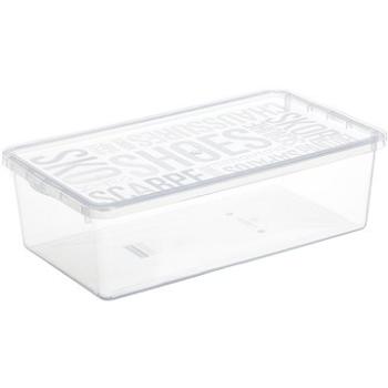 Plast Team - Úložný box na topánky, 33,8 × 18,8 × 9,7 cm Basic Shoe Box S (19810800)