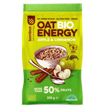 BOMBUS Oat energy apple & cinamon ovsená kaša 300 g BIO