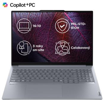 LENOVO NTB ThinkBook 16 G7 - Snapdragon X plus X1P-42-100, 16" WUXGA, 16GB, 512SSD, FHD cam, W11P