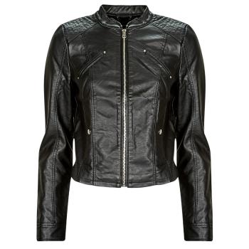 Vero Moda  VMFAVODONA COATED JACKET NOOS  Kožené bundy Čierna