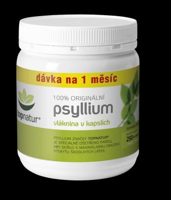 TOPNATUR Psyllium vláknina 250 kapslí