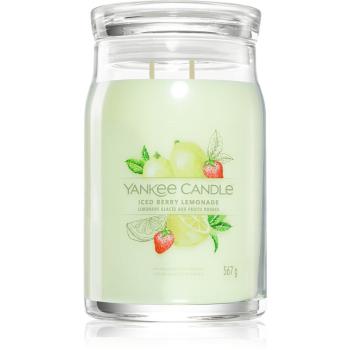 Yankee Candle Iced Berry Lemonade vonná sviečka Signature 567 g