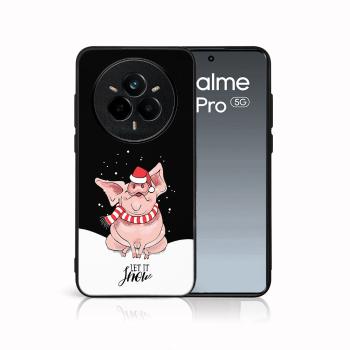 MY ART Kryt s vianočným dizajnom Realme 14 Pro 5G LET IT SNOW (075)