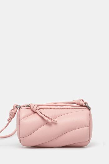Kožená kabelka Fiorucci Leather Micro Mella Bag ružová farba, U01FMASL005LE04PN02